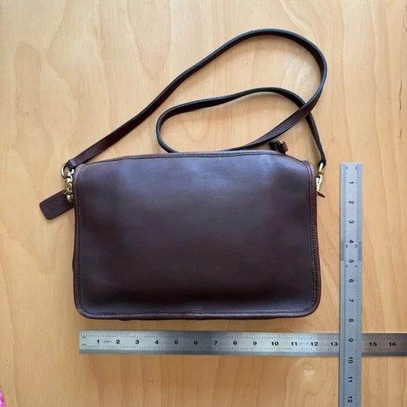 Vintage Coach Brown Crossbody Bag - Picture 6 of 12